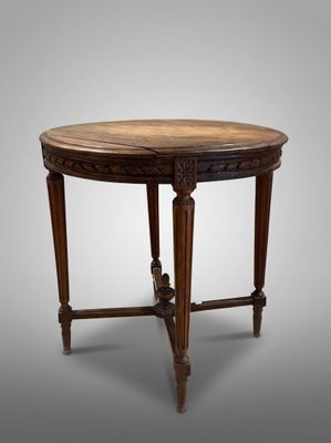 GUERIDON circulaire de style Louis XVI