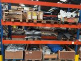 many boxes and boxes on the shelves in the warehouse