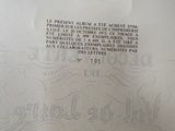a piece of paper with writing on it with a picture of a horse