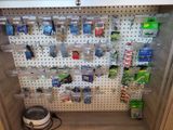 a picture of a display of cell phones on a wall