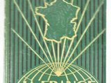 a green book with a map of france on it