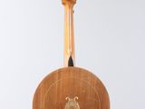 an image of a guitar hanging from a string on a wall