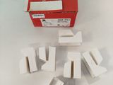 a box that has some pieces of paper in it