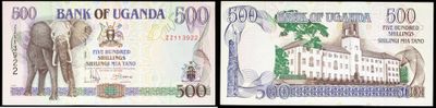 two different bank notes with a picture of an elephant and an elephant