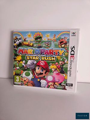 mario party star rush nintendo 3ds game