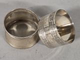 a silver cup that is sitting on a table