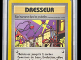 the card has a yellow border around the front of it