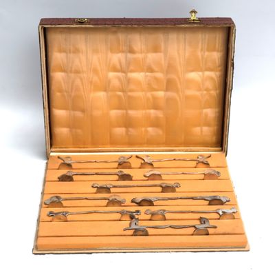 a suitcase with a bunch of different tools inside of it