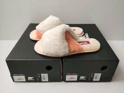 Lot de 2 paires de mules en fourrure synthétique SOREL "Mail… - Photo 1