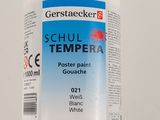 the bottle of white paint is sitting on a white surface
