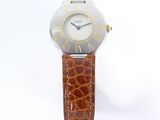 a close up of a wrist watch on a white background