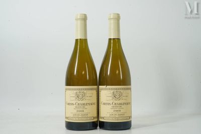 deux bouteilles de vin posées l'une à côté de l'autre sur une surface blanche