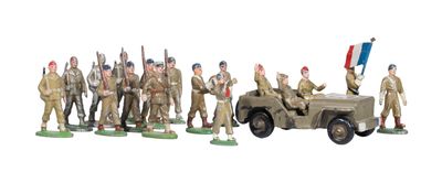 Quiralu. 1945-50. Infanterie (avec division Leclerc).