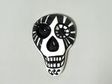 day of the dead skull magnet