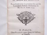 un vieux livre avec un titre en noir et blanc