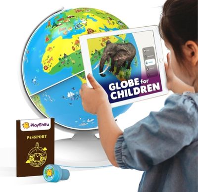 lot de 4 globe terrestre interactif pour voyager de maniere …