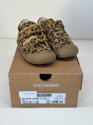 Paire DE Chaussures Enfant Naturino Cocoon VL Taille 22 Marr…