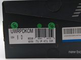 a black box with a barcode on it