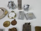 many different types of lighters and lighters on the table