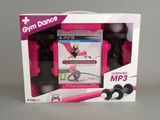 a box with a video game and headphones in it