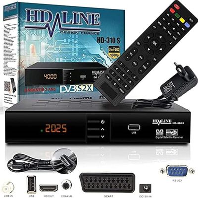 a picture of a tv box with a remote control and other accessories