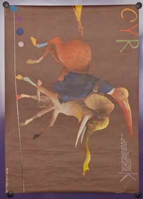 Circus Polish 1985 Affiche de M.