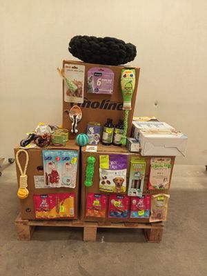 Lot de 200 articles d'animalerie - Ce lot peut contenir des …