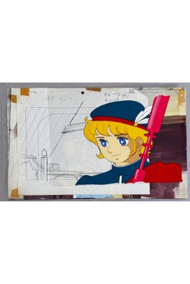 an image of a picture of a cartoon character with a pencil in his hand