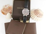 louis vu vu vu vu watch in a box with shells