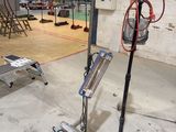 a large room with a lot of equipment in it