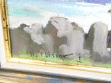 a picture of a painting on a window sill