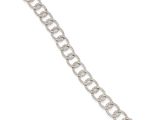 un bracelet à maillons en or blanc serti de diamants