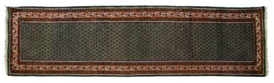 a close up of a rug on a white background