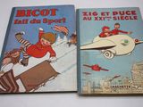 Deux livres pour enfants sont posés côte à côte sur une table