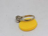 a ring that is sitting on top of a sponge