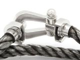a close up of a rope with a hook on it