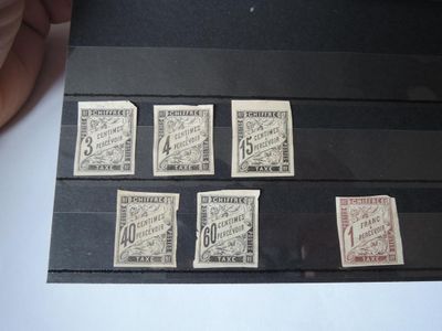 Timbres France Nsg Colonies Generales - TP Taxes N°3, 4…
