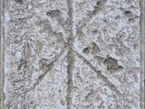carreau de ciment orné d'un motif de flocon de neige