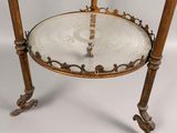 an image of a table with a mirror on top of it