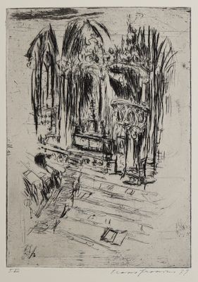 an image of a black and white drawing of a bench in a park