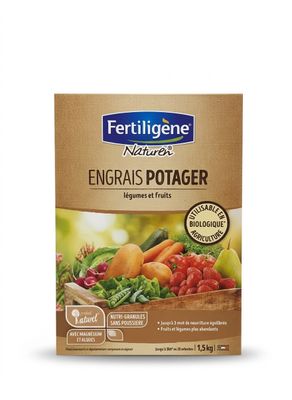 FERTILIGÈNE - Cette boîte de 1,5 kg nourrit les cultures fru…