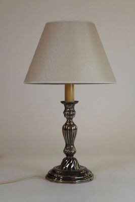 PUIFORCAT Bougeoir en argent à côte torse , percé à l'électr…