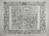 a drawing of a map of the city of london in the middle of the 17th century