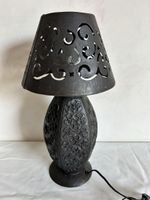 Lot de décorations en métal comprenant 1 lampe, 1 poisson en… (photo 2)