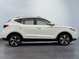 a white suv parked in a room with a gray floor