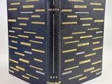 an image of a book with gold lines on it
