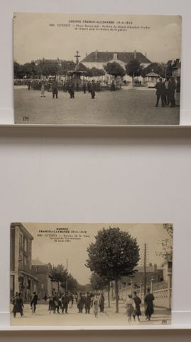 G.F.A. : Lot de 2 cpa. PM 1861 + 1862. B.E.