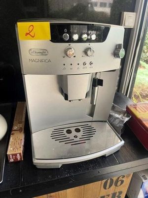 a coffee machine that is sitting on a counter