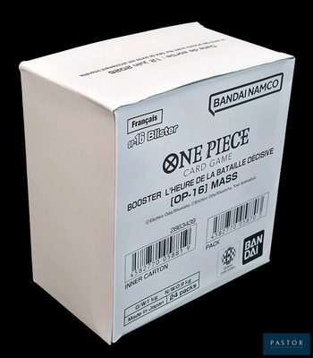 a white box with a barcode on it on a black background