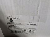 the back of a box with a label on it that says la roche